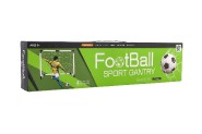 Futbalov brnka 70x56x37cm s loptikou a pumpikou v krabici 51x13x7,5cm