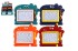 Magnetick tabuka kresliaca plast 15x13cm 4 farby v sku 24ks v boxe