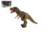 Dinosaurus tyranosaurus chodc plast 40cm na baterie se svtlem se zvukem v krabici