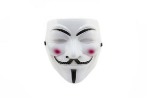 Maska plast 19cm v sku karneval