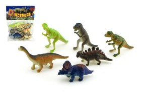 Dinosaurus plast 6ks v sku 14x19x3cm