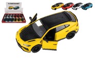 Auto Kinsmart Lamborghini Urus Performante 1:40 kov/plast 12,5 cm 4 farby na sptn nat. 12ks v boxe