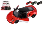 Auto Kinsmart Lotus Emira 1:38 kov/plast 12,5cm 3 farby na sptn natiahnutie 12ks v boxe