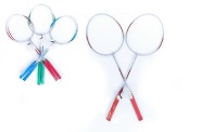 Badminton sada kov 64cm asst 3 farby v sieťke