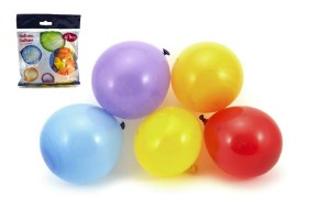Balonek/Balonky nafukovac 23cm 20ks v sku karneval