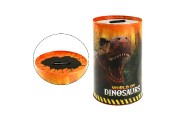 Pokladnika plech dinosaurus 10x15cm v sku