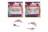 Obliejov zdobc diamanty/kamnky Princezna plast 2 druhy v sku 18x17,5cm