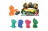 Dinosaurus gumov 8cm 5 druh 12ks v boxu