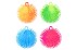 Loptika antistresov makac chlpat silikn 15cm 4 farby
