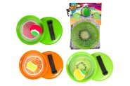 Lambda/Catch ball hra s mkem na such zip ovoce  18cm 3 druhy v ltkovm sku