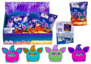Furby figurka 3D guma mix druh v sku 24ks v boxu