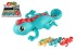 Chameleon na nataen do vody plast 14cm 3 barvy 8ks v boxu 18m+