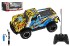 Auto RC Pick-up ternn 27MHz plast 17cm dobjec pack+baterie v krabici 26x11x13cm