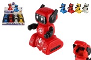 Robot na setrvank plast 7x11cm 4 barvy 12ks v boxu