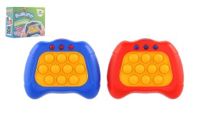Bubble pops Praskajce bubliny silikn postrehov hra na batrie 4 farby v krabike 13x10,5x5,5cm