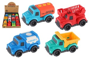 Auto nkladn Eco plast 10cm na von chod mix druhov 12ks v boxe