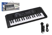 Pianko/Varhany/Klvesy 37 klves plast 40cm napjen na USB + mikrofon v krabici 41,5x16x4,5cm