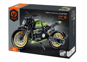Stavebnice iM.MASTER motorka plast 572 dlk v krabici 31x23x7cm