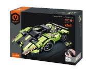 Stavebnice iM.MASTER auto RC 2v1plast 2,4GHz 335 dlk na baterie v krabici 35x27x7cm