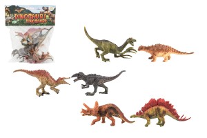 Dinosaurus plast 15-16cm 6ks v sku