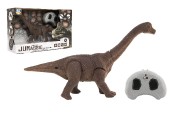 Dinosaurus na ovldanie IC plast 27cm na batrie so svetlom so zvukom v krabike 33x21x10cm