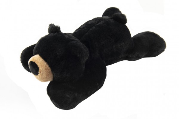 Medvěd černý ležící plyš 30x18x50cm 0+