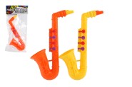 Saxofon plast 24cm 2 barvy v sku