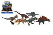 Zvieratko dinosaurus plast 15-22cm mix druhov 12ks v boxe