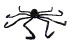 Pavouk velk ply 125x9cm na baterie se svtlem v sku 31x23x8cm karneval