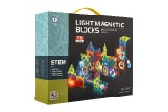 Gulikov drha magnetick plast 75ks 8 guliiek + doplnky na batrie so svetlom v krabici 31x25x8cm