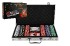 Poker sada 300ks + karty + kocky v hlinkovom kufrku v krabici 40x24x8cm