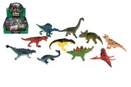 Zvieratko dinosaurus plast 7-9cm mix druhov v sku 36ks v boxe