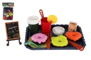 Kuchysk sada ndob + potraviny plast v sku 20,5x30cm