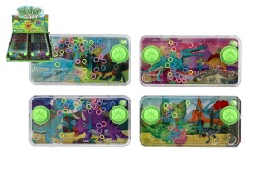 Vodn hra hlavolam 11x6cm plast dinosaurus 4 druhy 24ks v boxe