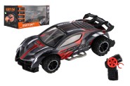 Auto RC portov plast 2,4 GHz 20cm na batrie edo-erven v krabici 24x12x14cm