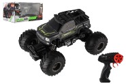 Auto RC pick up Off road ternn plast 23cm 2,4GHZ na baterie se svtlem ed v krab. 30x15x19cm