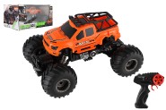 Auto RC pick up Off road ternny plast 23cm 2,4 GHZ na batrie so svetlom ranov v krab. 30x15cm