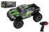 Auto RC pick up ternny plast 25cm 2,4 GHZ na batrie edo-zelen v krabici 32x14x18cm