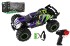 Auto RC Buggy rychlostn 2,4GHz plast 40cm dobjec pack+baterie fialov v krabici 42x21x28cm