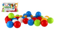 Loptička/Loptičky do hracích kútov 6cm farebný 100ks v plastovej taške 24m+