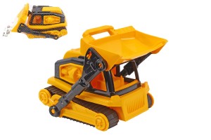 Buldozer s psy plast 30cm na voln chod v sce