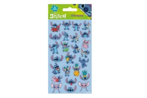 Samolepky Lilo a Stitch modr 25ks vo flii