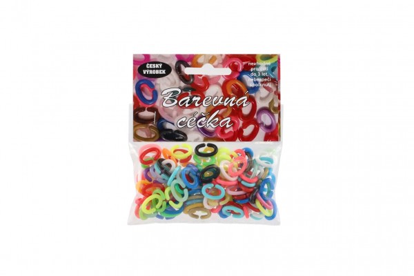 Céčka barevná 25g klasik plast v sáčku 10x11cm