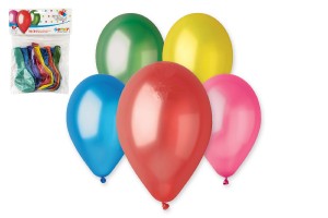Balonek/Balonky nafukovac 10" 10ks v sku karneval