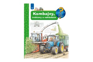 Knka Kombajny, traktory a nakladae 24x28cm CZ text