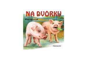 Knka leporelo Na dvorku 11x10cm CZ text