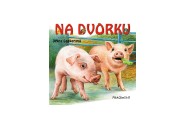 Knka leporelo Na dvorku 11x10cm CZ text