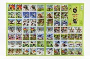 Pexeso Krtek papierové spoločenská hra 32 obrázkových dvojíc