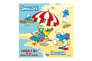 Samolepkov obrzkov album - molkovia - Hraj sa so samolepkami 20,5x21cm