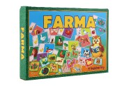 Farma 4 logické hry spoločenská hra v krabici 29x20x4cm